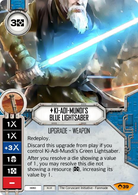 Ki-Adi-Mundi's Blue Lightsaber