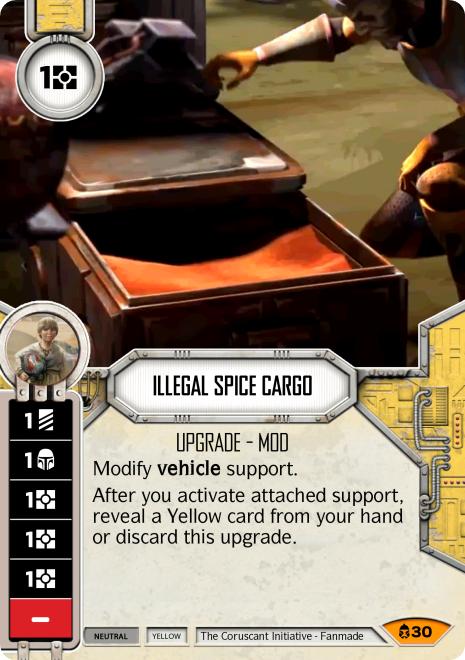 Illegal Spice Cargo