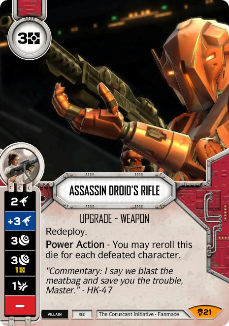 Fusil De Droïde Assassin 